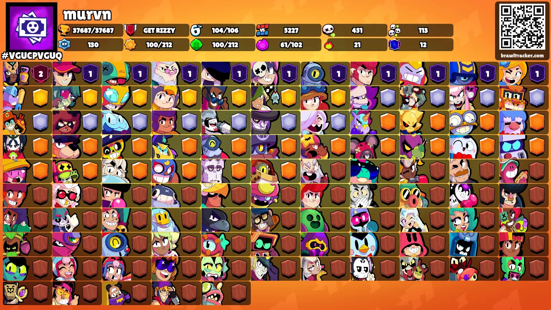 murvn's Ranks