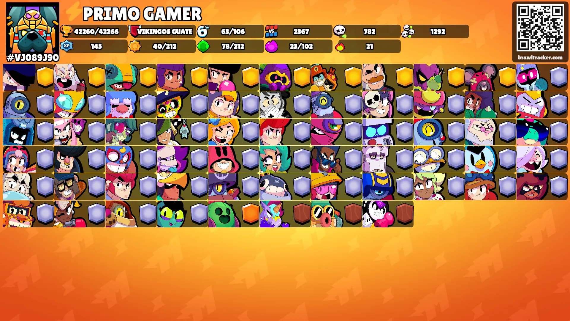 ⚡PRIMO GAMER⚡'s Ranks