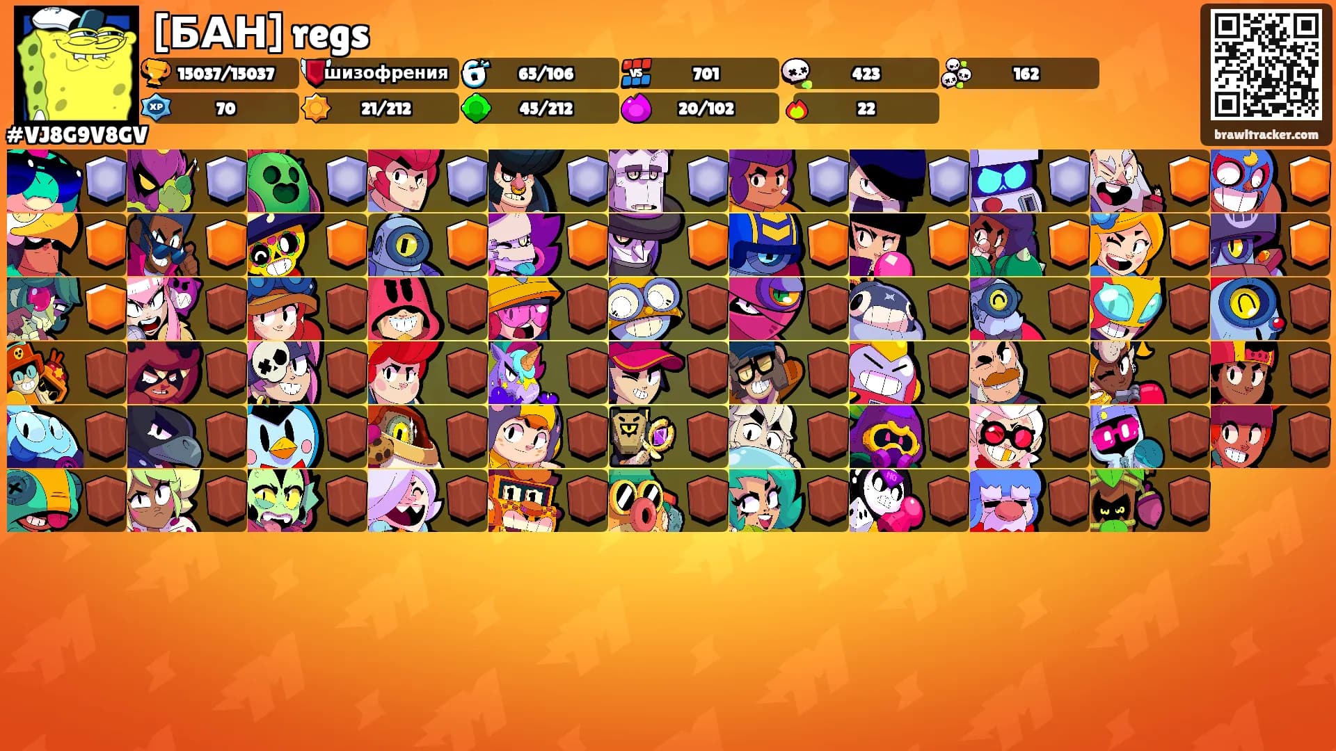 [БАН] regs's Ranks