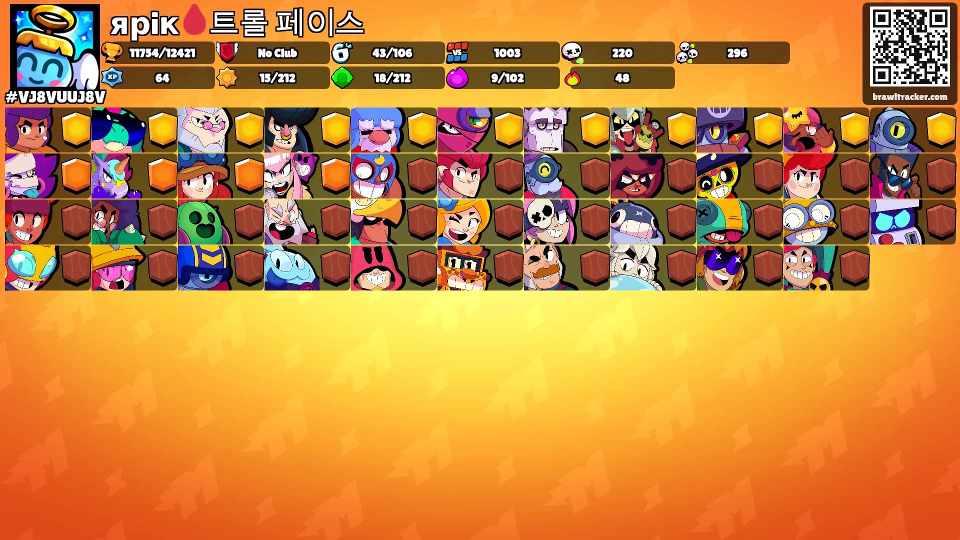 ярiк🩸트롤 페이스's Ranks