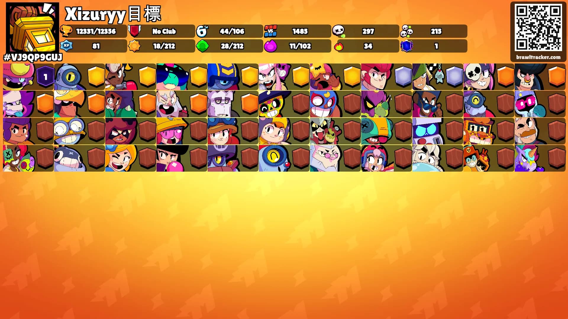 Xizuryy目標's Ranks