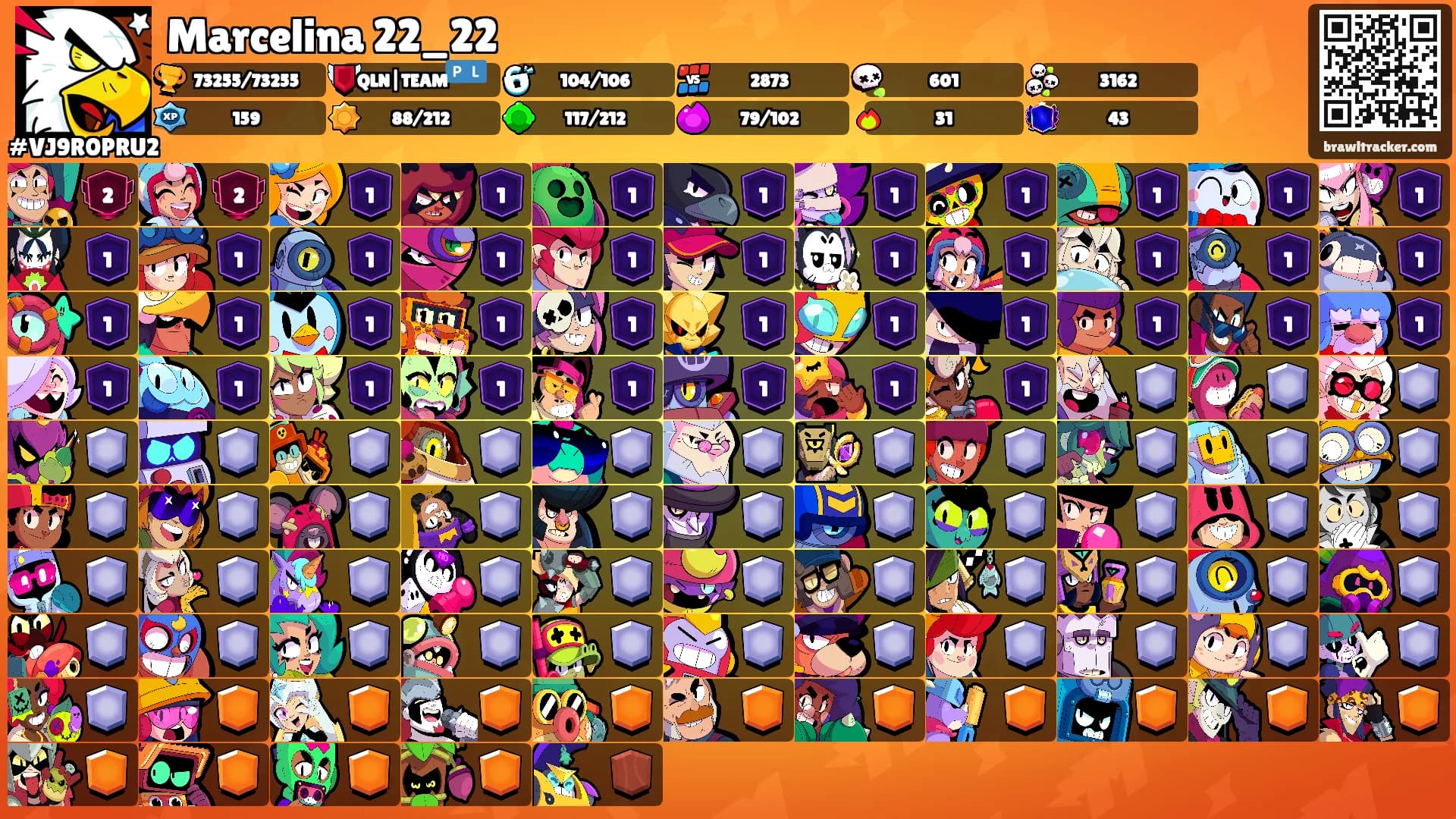 Marcelina 22_22's Ranks
