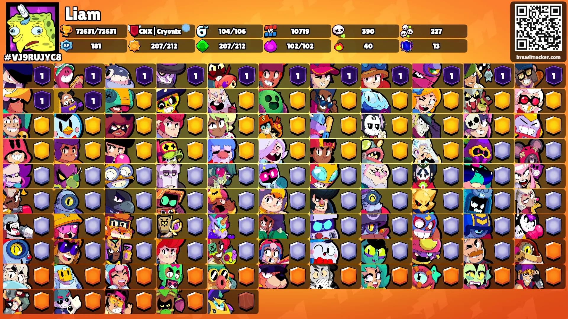 Liam's Ranks
