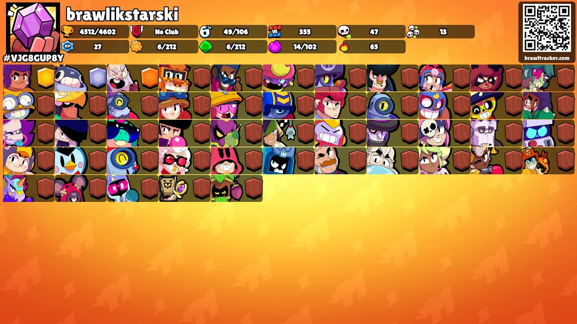 brawlikstarski's Ranks