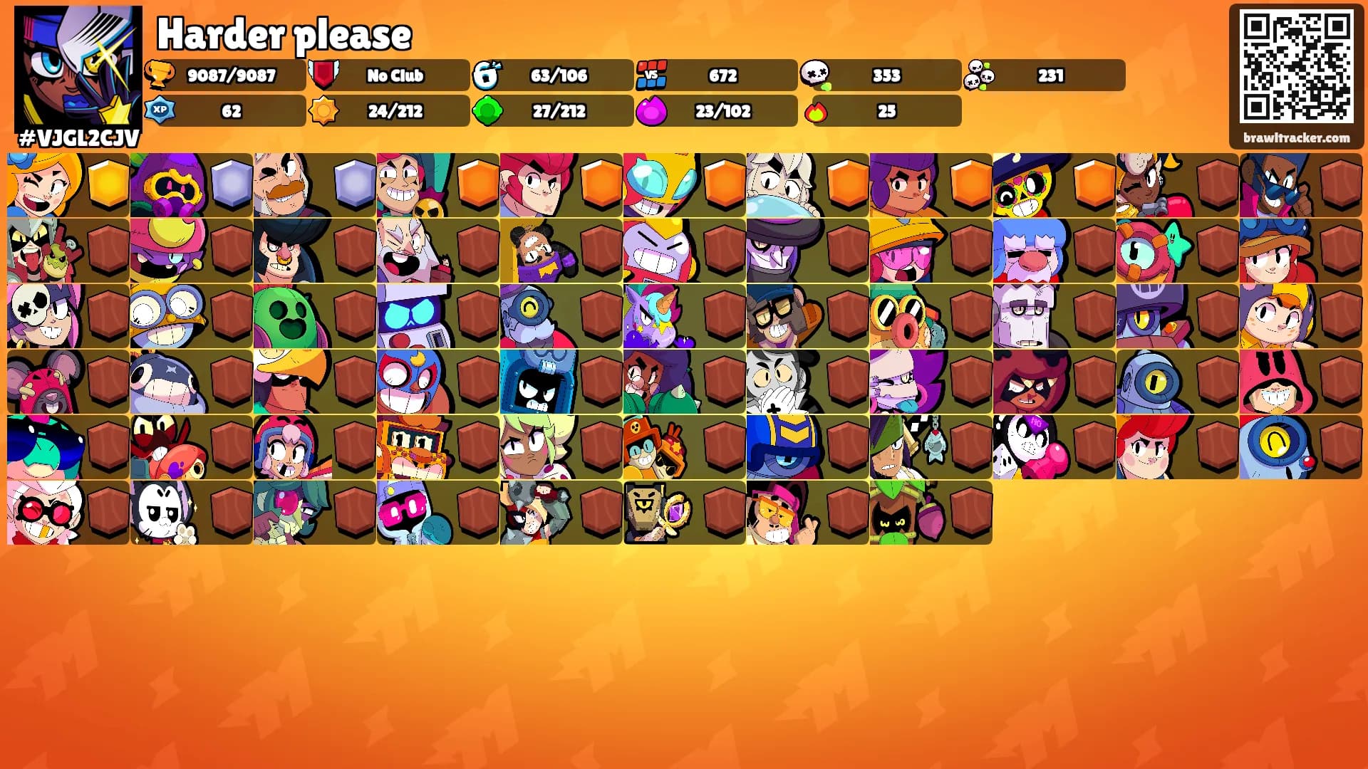 Harder please's Ranks