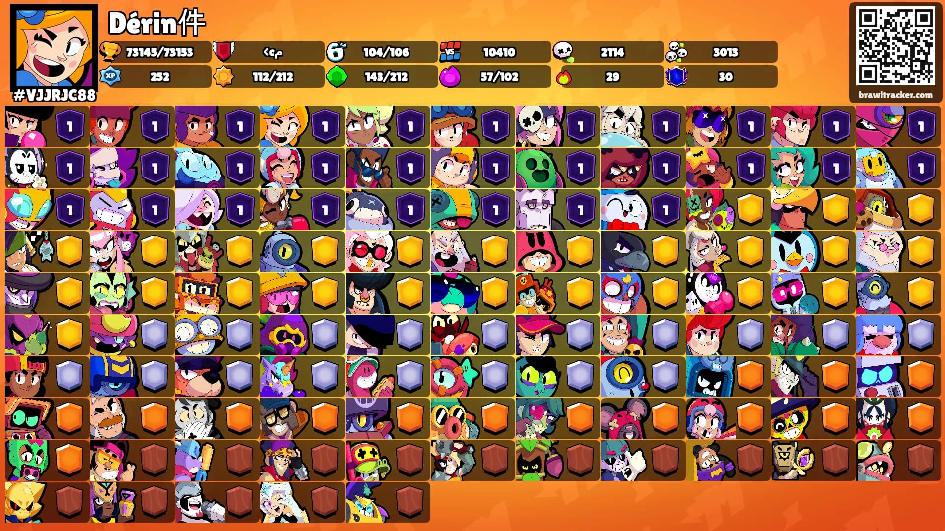 Dérin件's Ranks