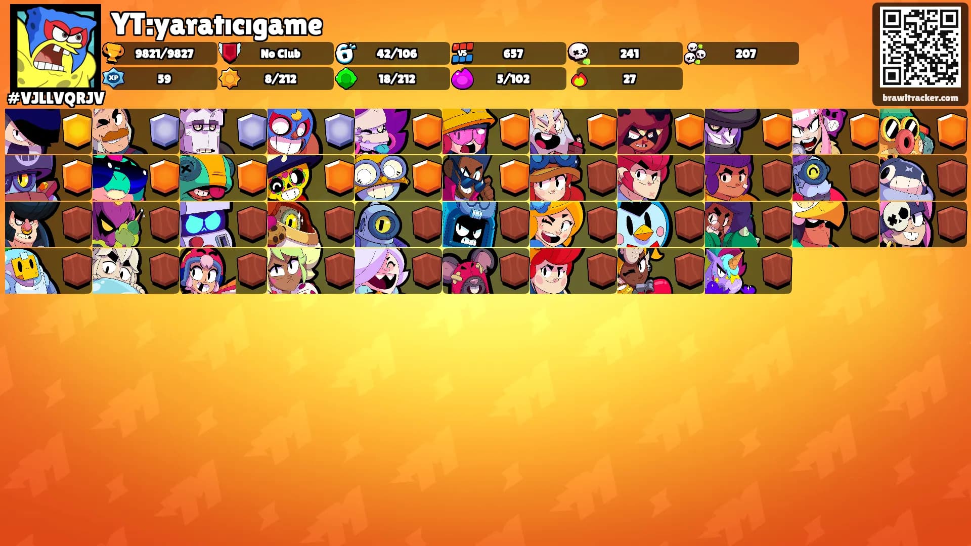 YT:yaratıcıgame's Ranks