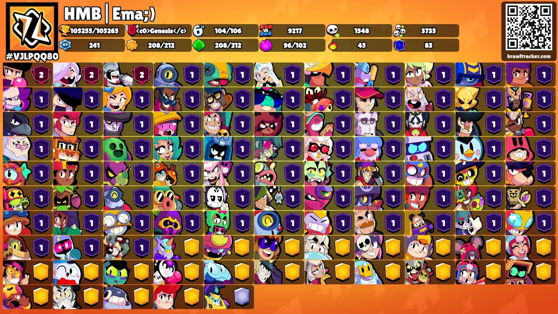 HMB|Ema;)'s Ranks