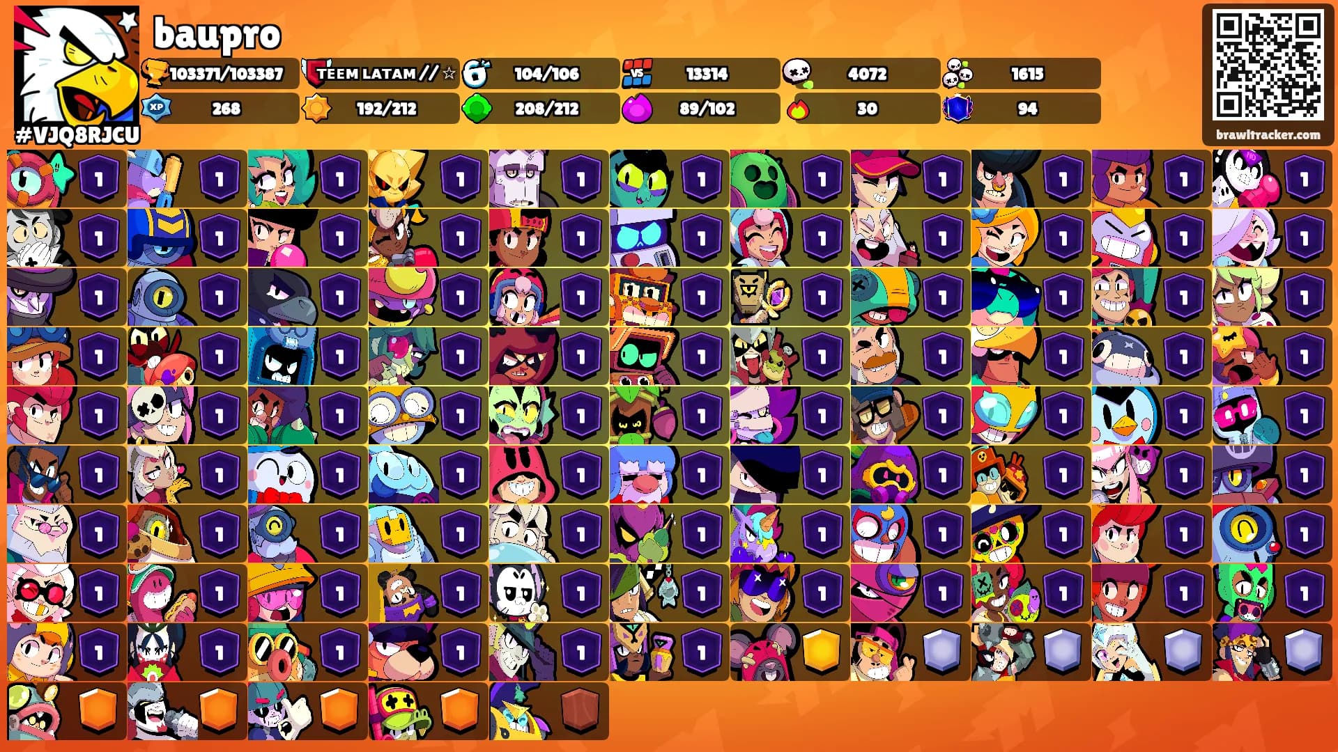 baupro's Ranks