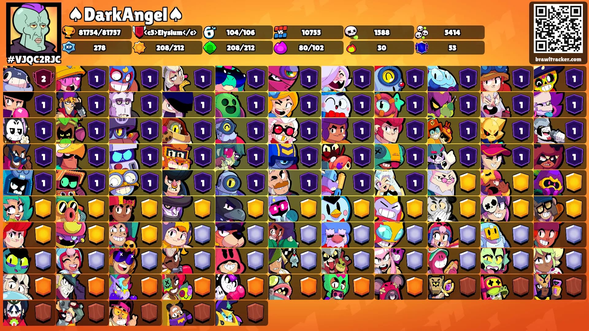 ♠DarkAngel♠'s Ranks
