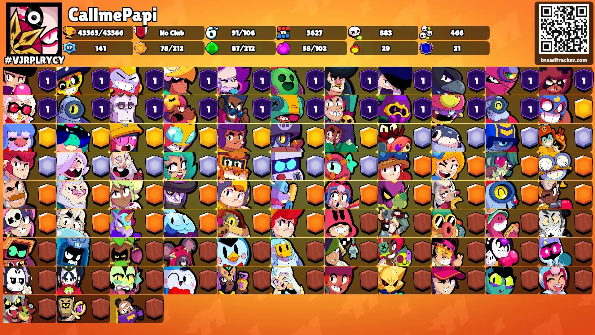 CallmePapi's Ranks