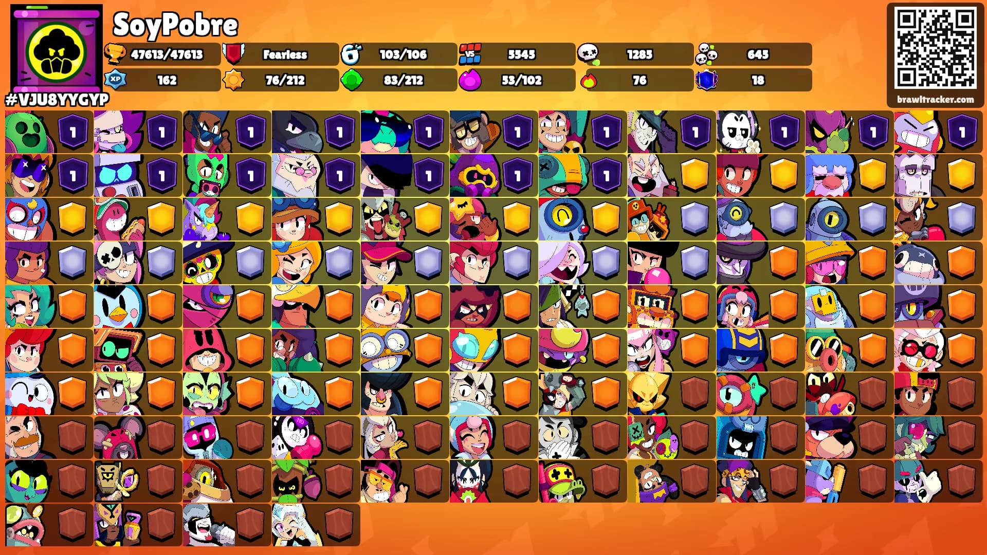 SoyPobre's Ranks