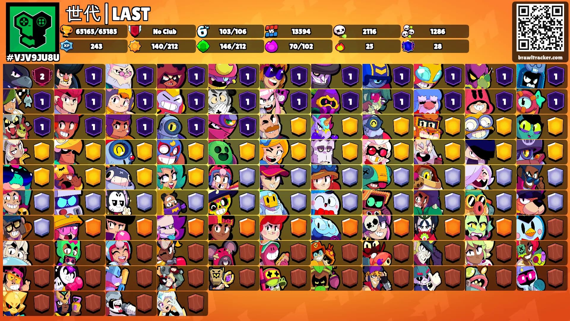 世代|LAST's Ranks