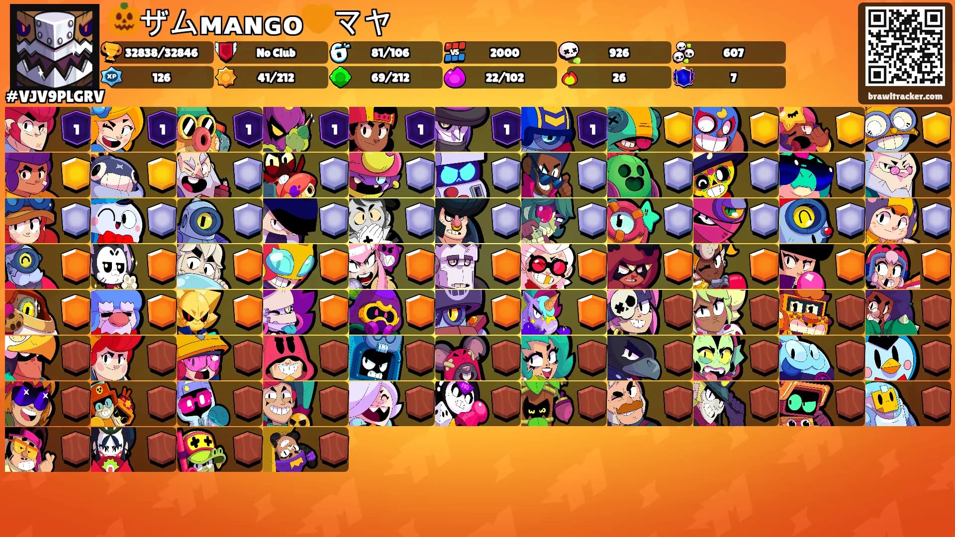🎃ザムᴍᴀɴɢᴏ🧡マヤ's Ranks