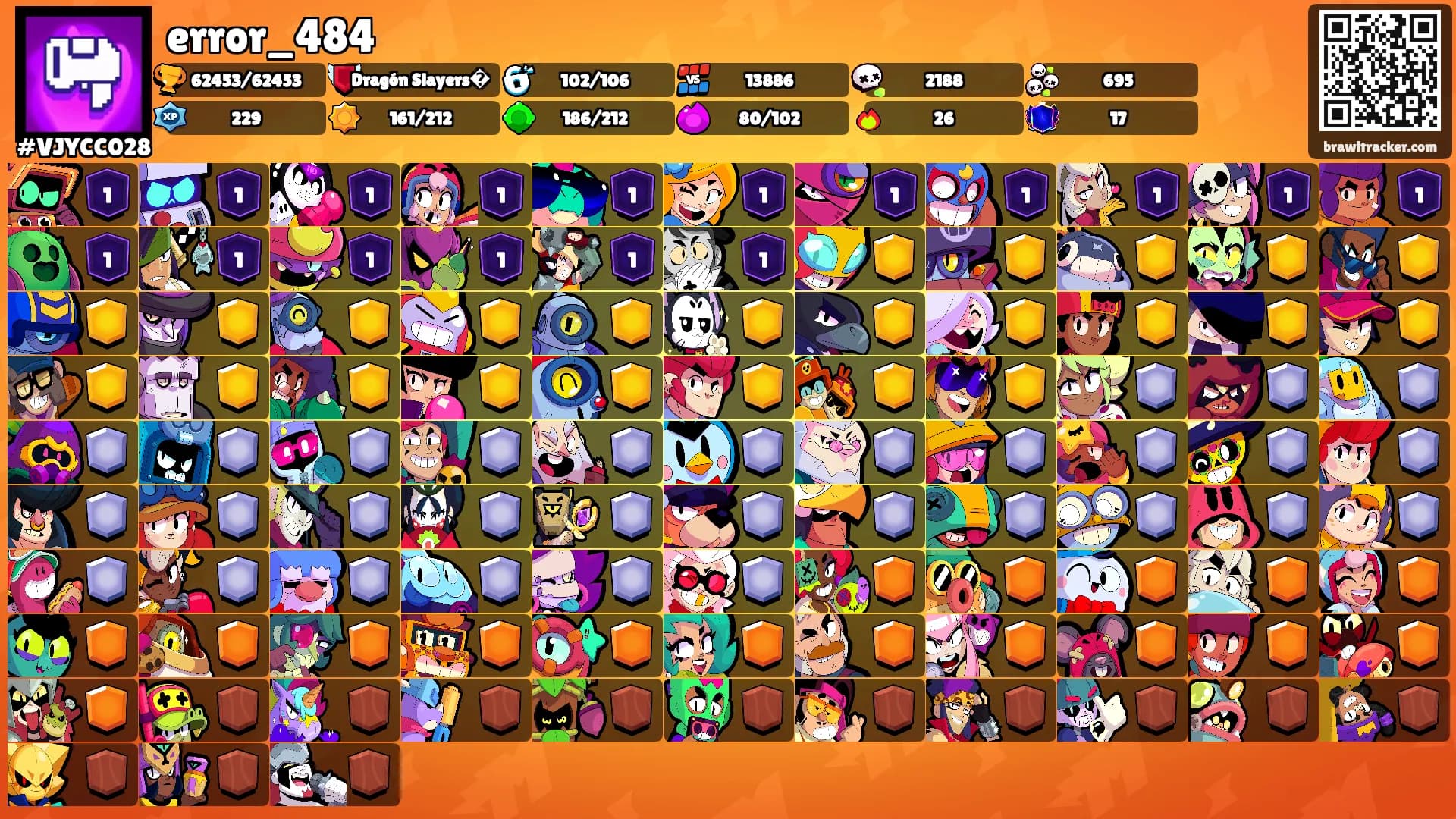 error_484's Ranks