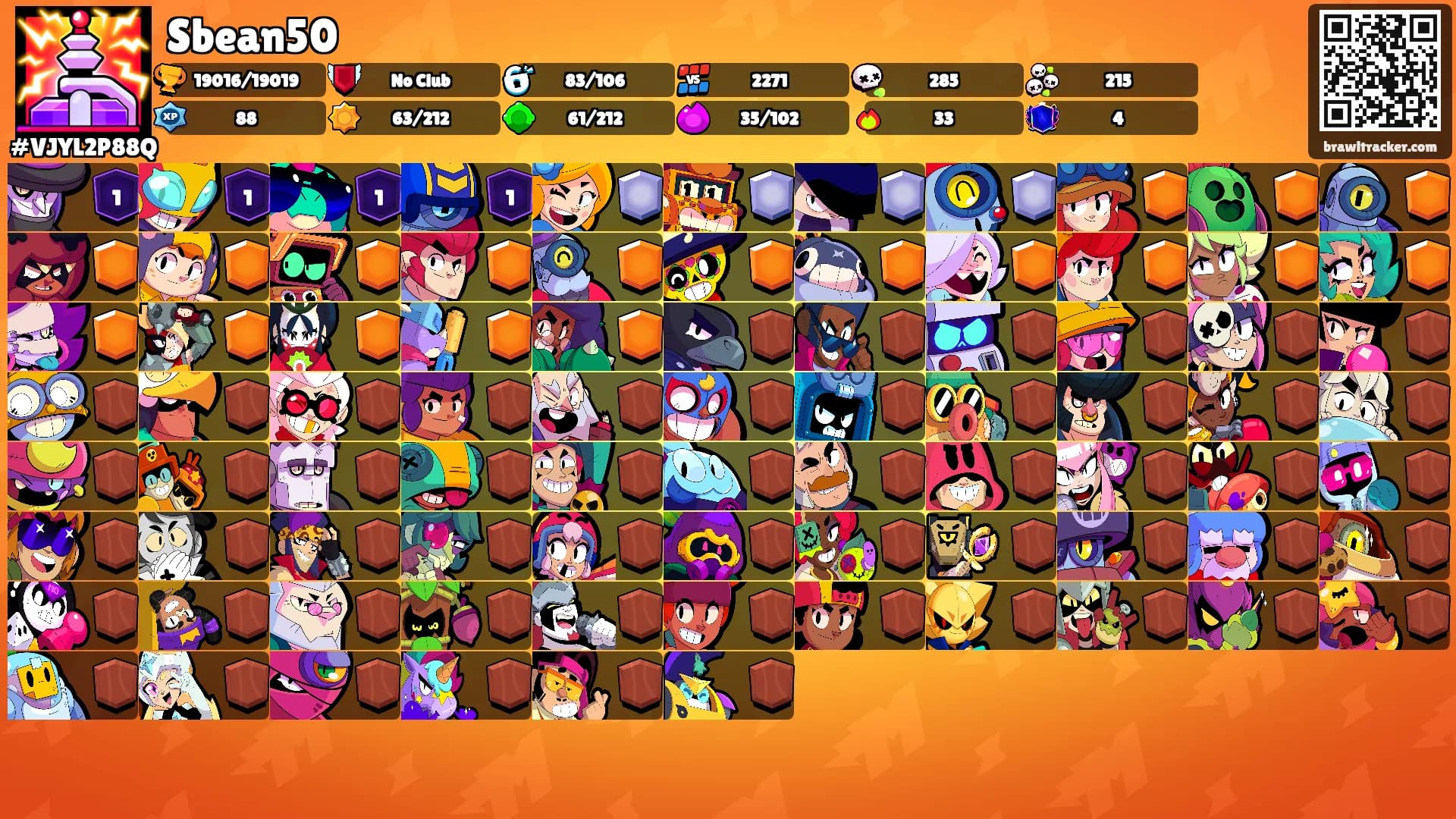 Sbean50's Ranks