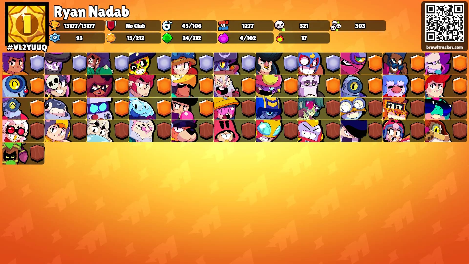 Ryan Nadab's Ranks