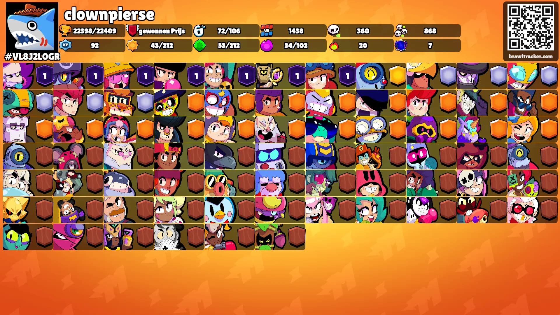 clownpierse's Ranks