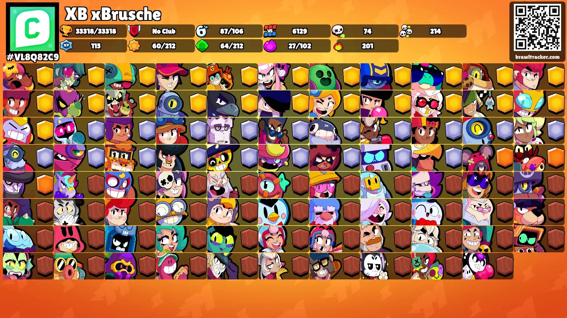 XB xBrusche's Ranks