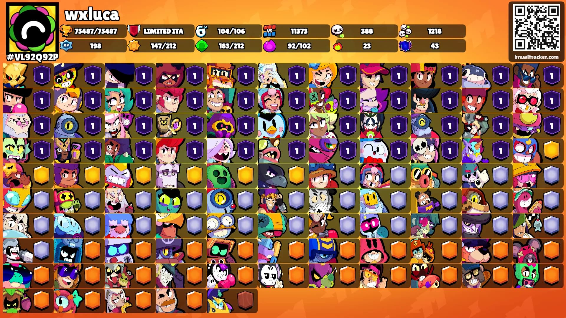 wxluca's Ranks