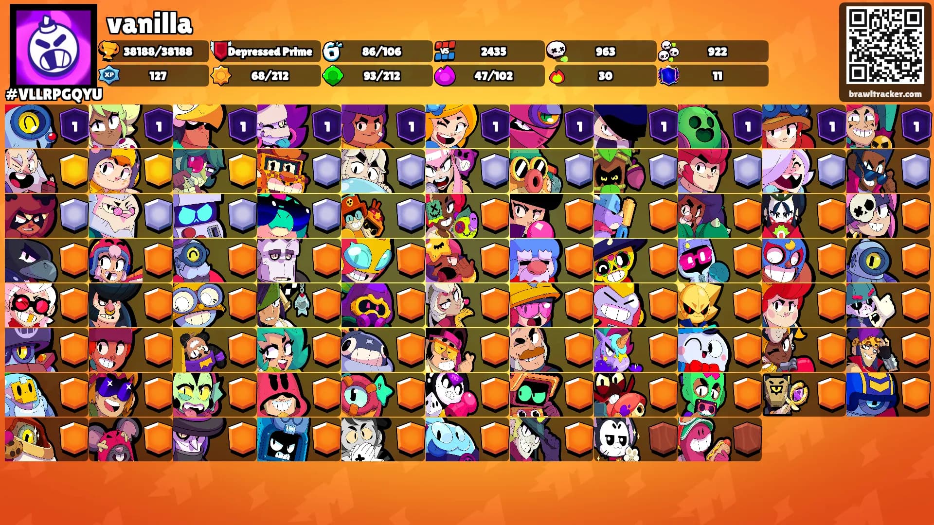 vanilla's Ranks
