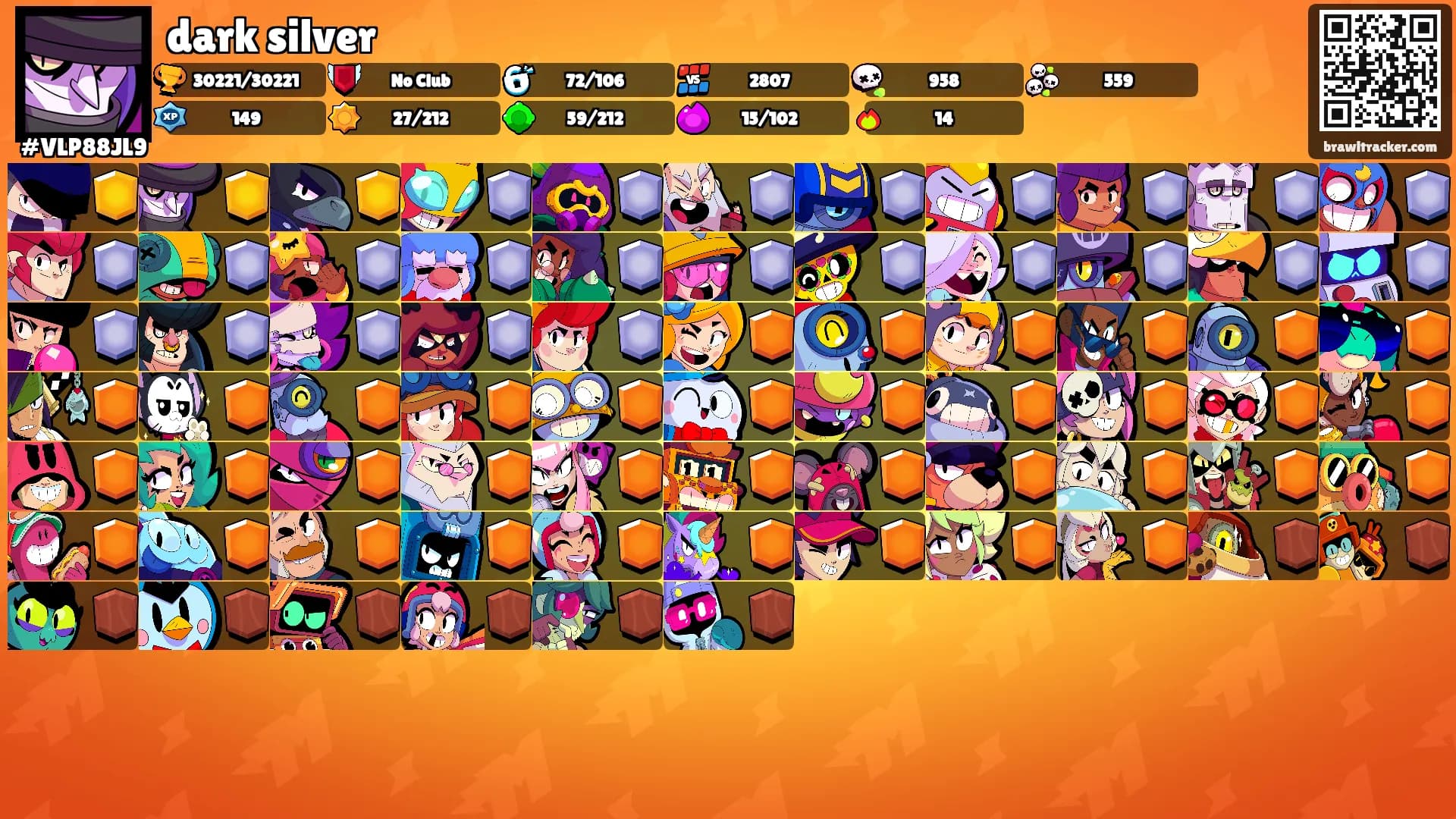dark silver's Ranks