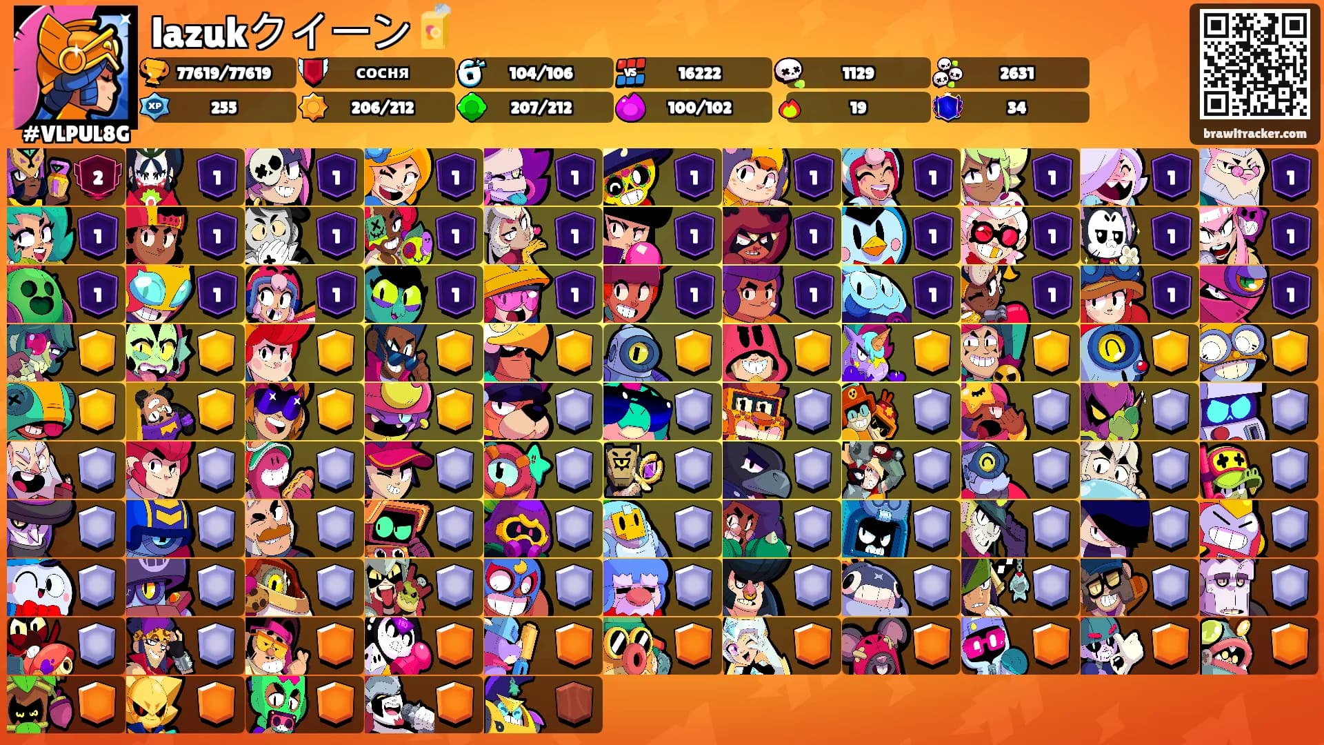 lazukクイーン🧃's Ranks