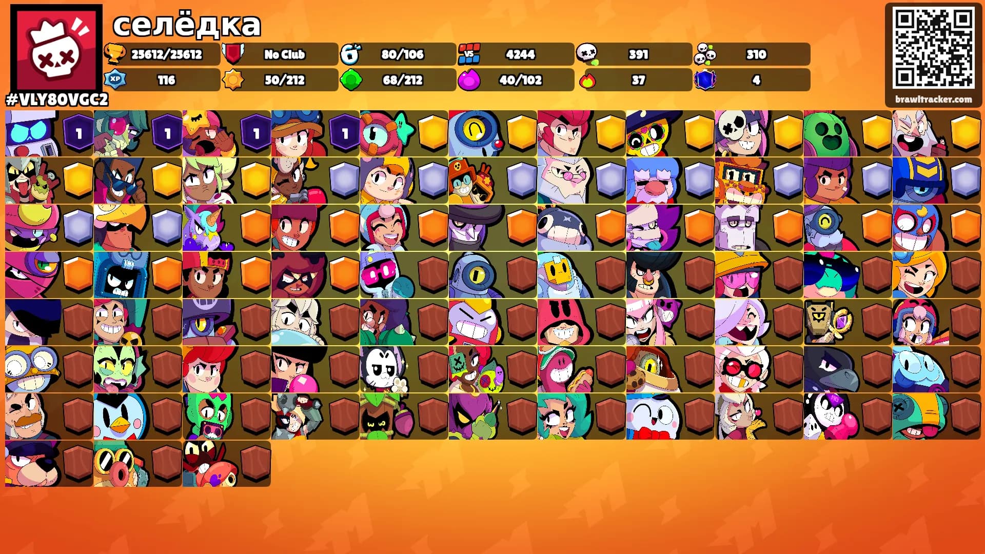 селёдка's Ranks