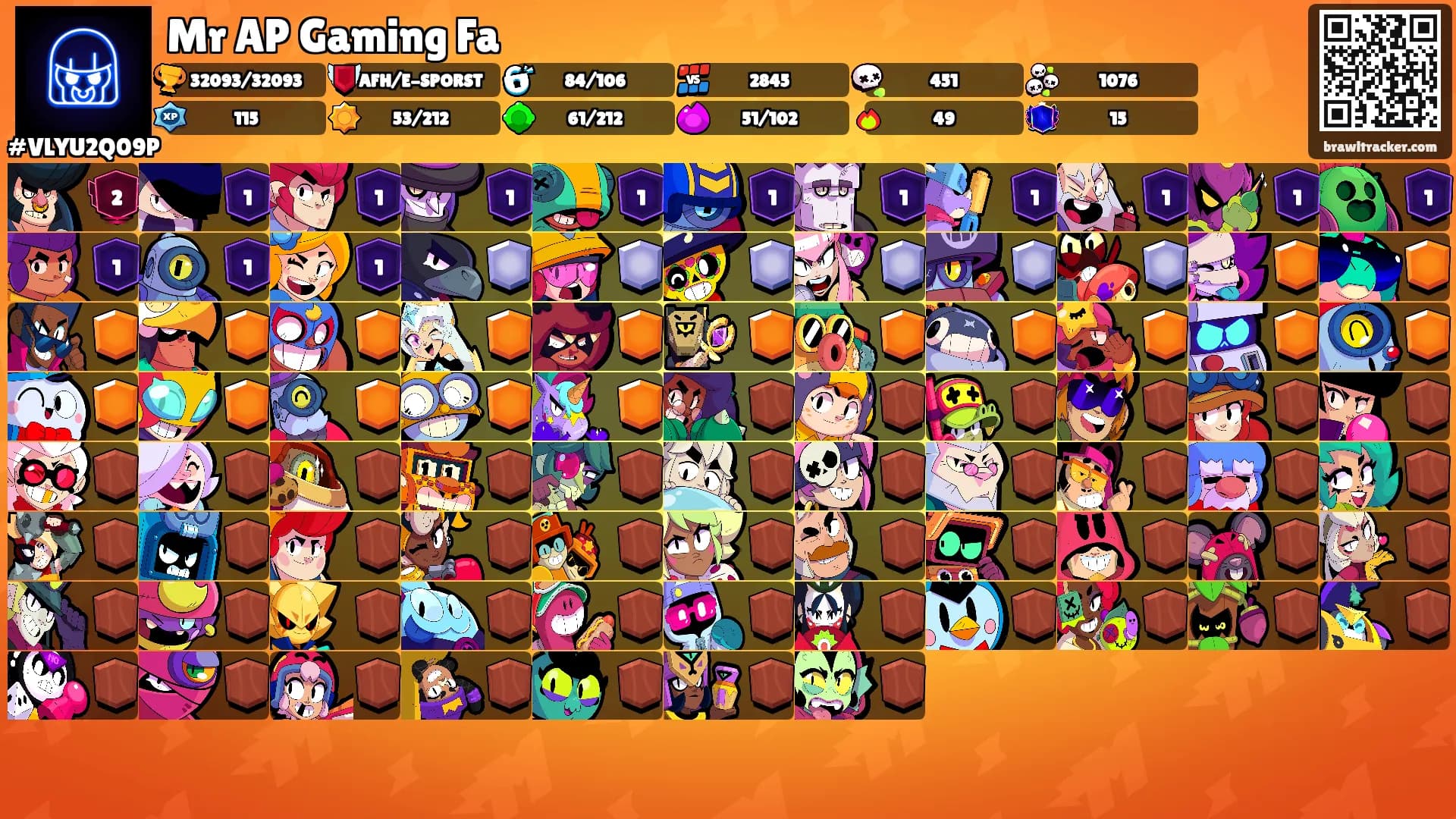Mr AP Gaming Fa's Ranks