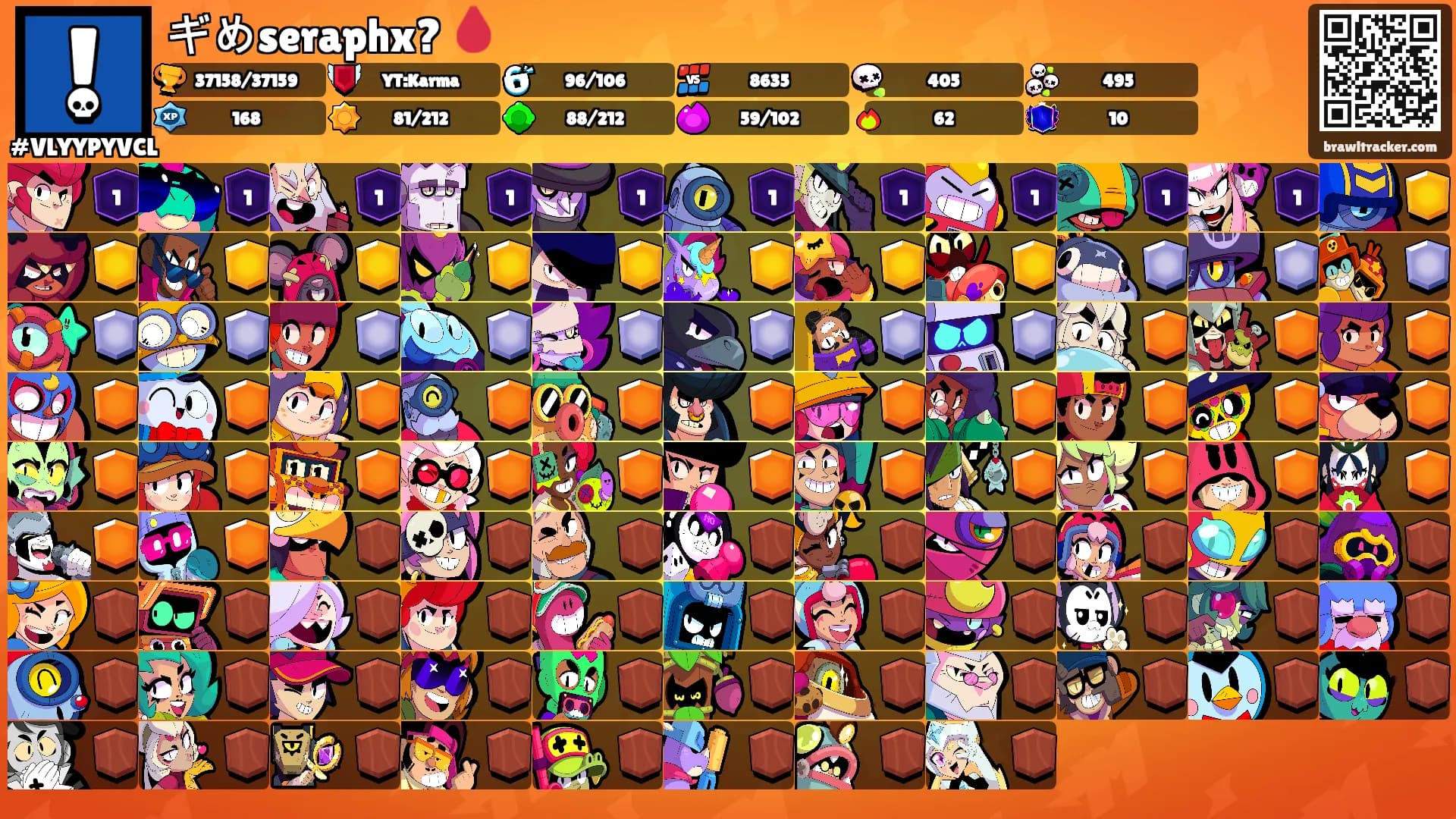 ギめseraphx? 🩸's Ranks