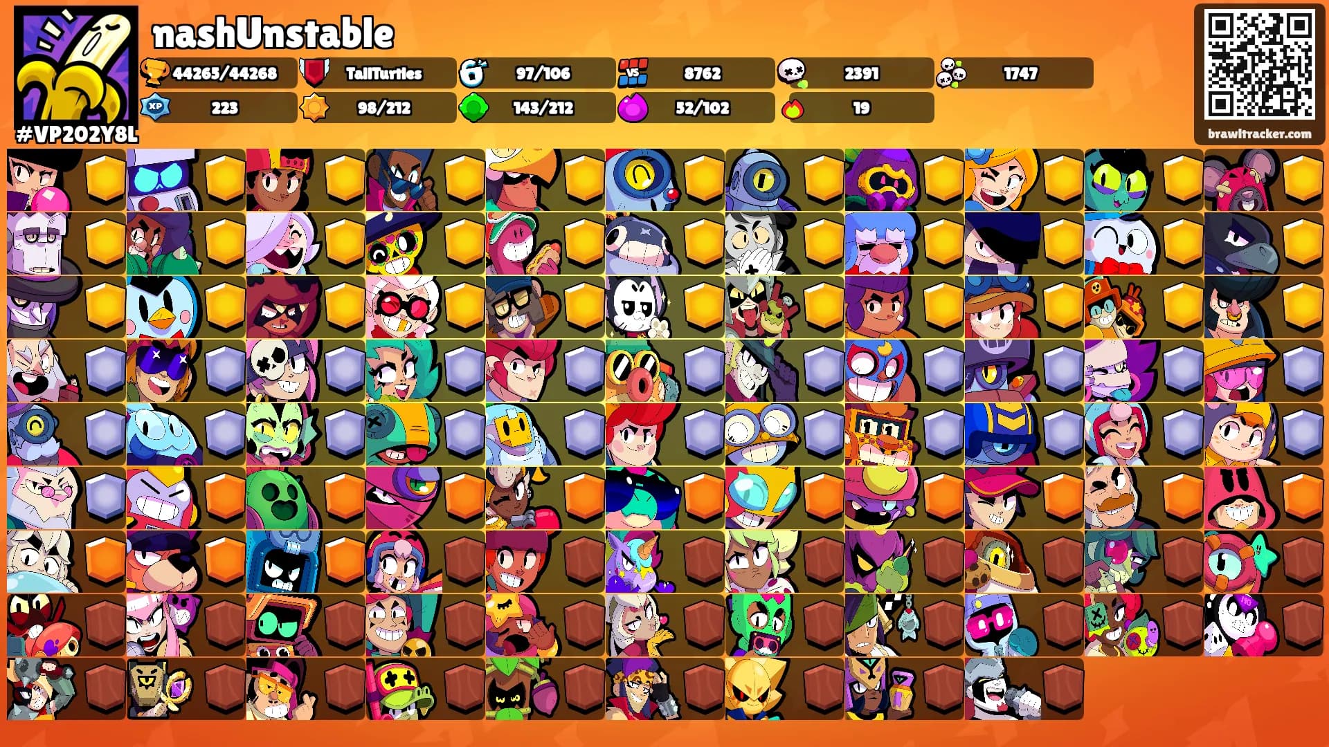 nashUnstable's Ranks