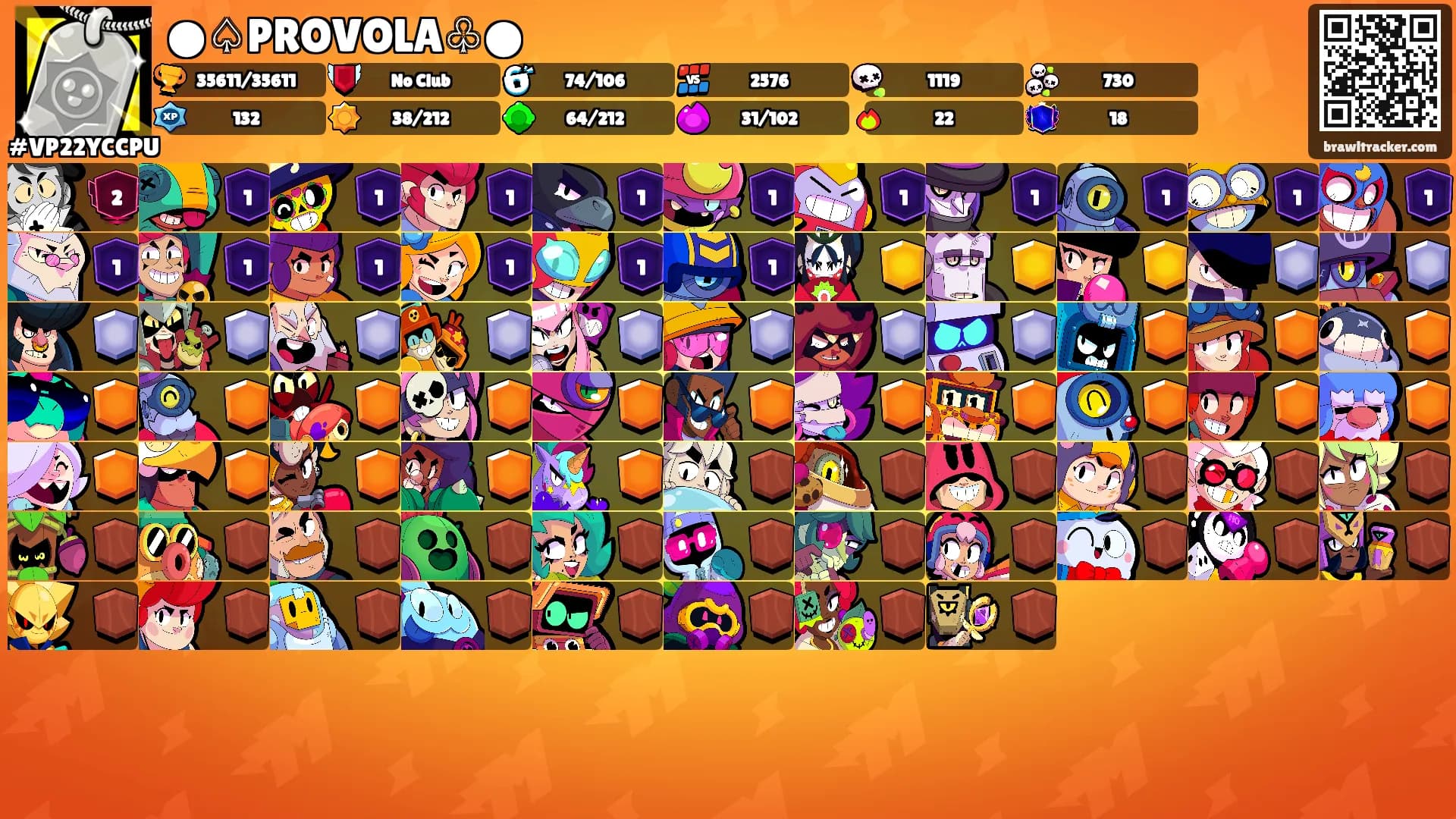 ●♤PROVOLA♧●'s Ranks