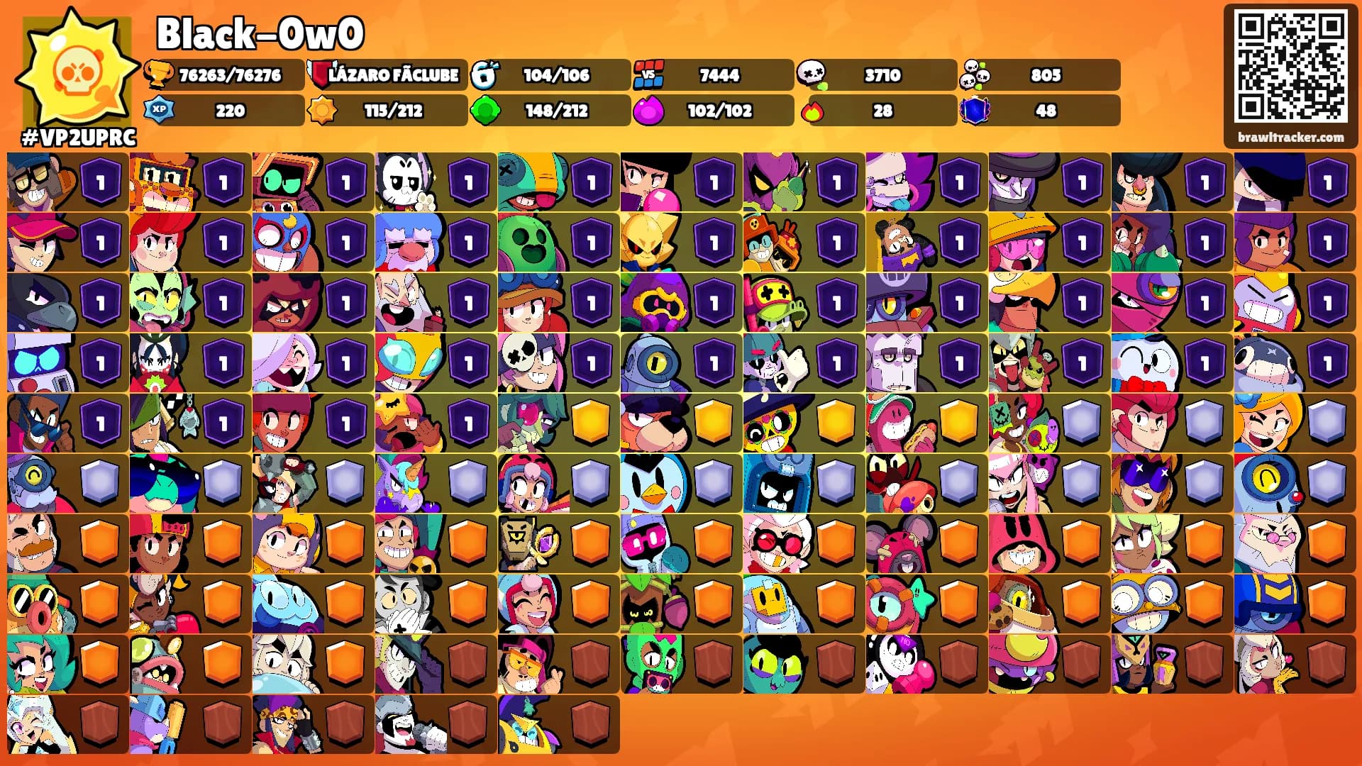 Black-0w0's Ranks