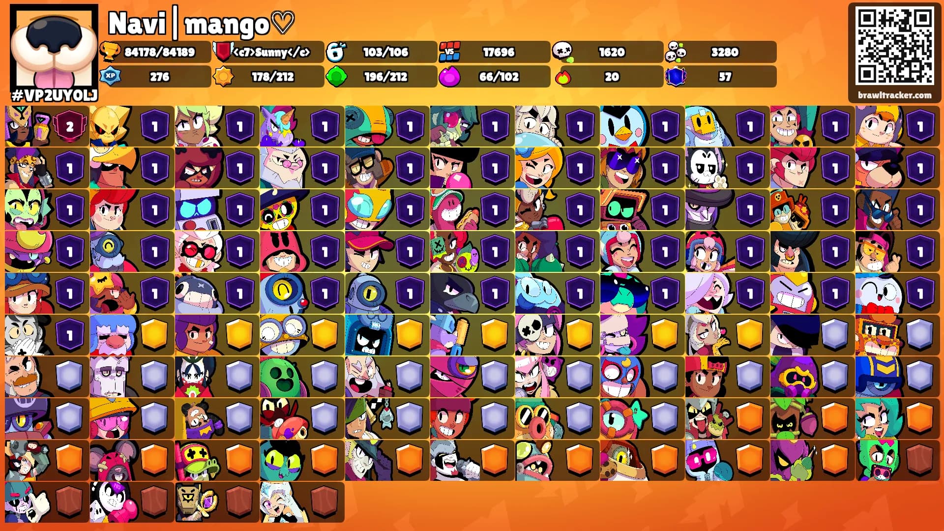 Navi|mango♡'s Ranks