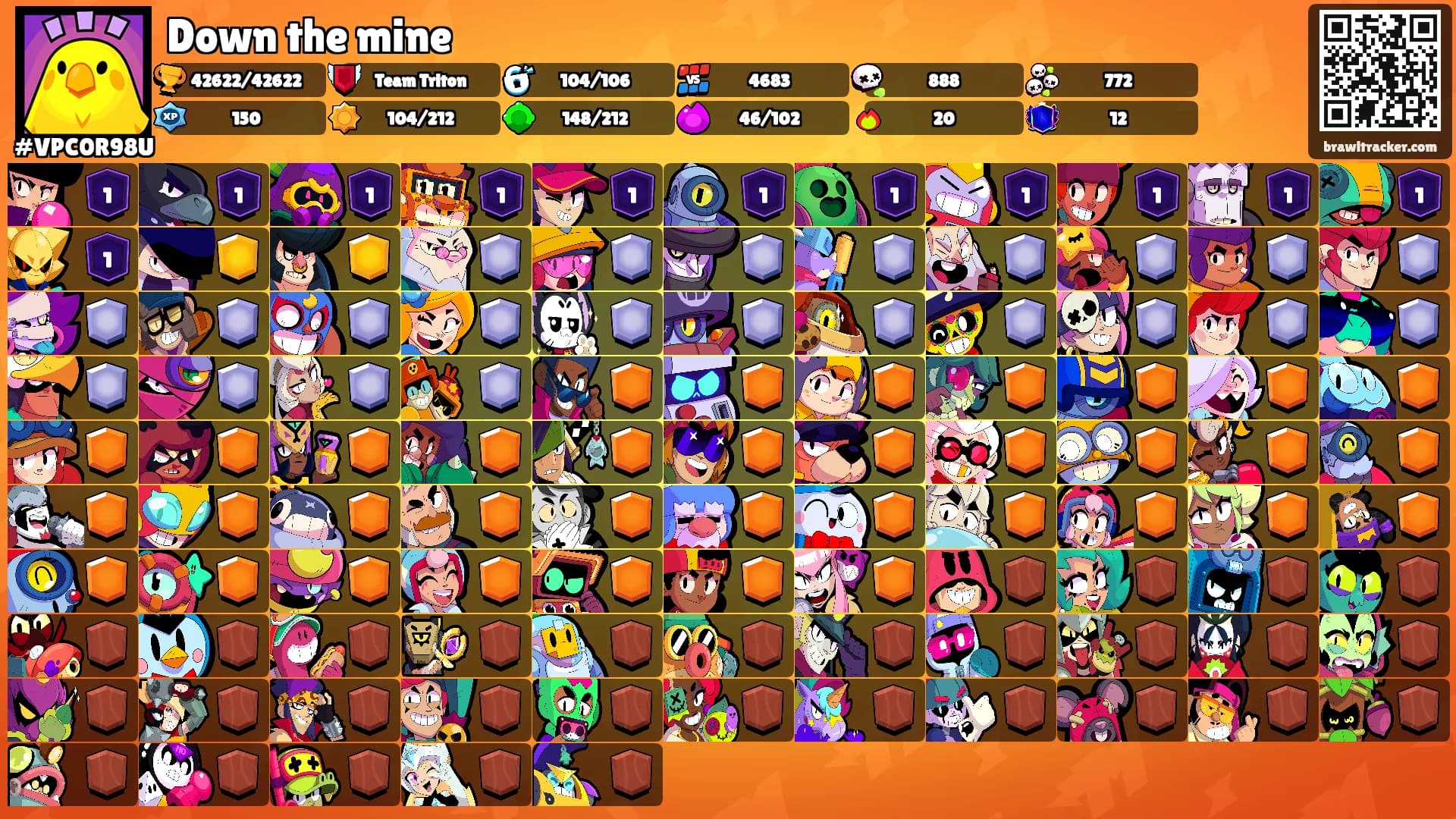 Down the mine's Ranks