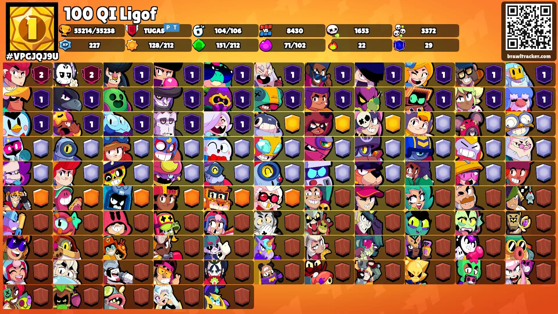 100 QI Ligof's Ranks