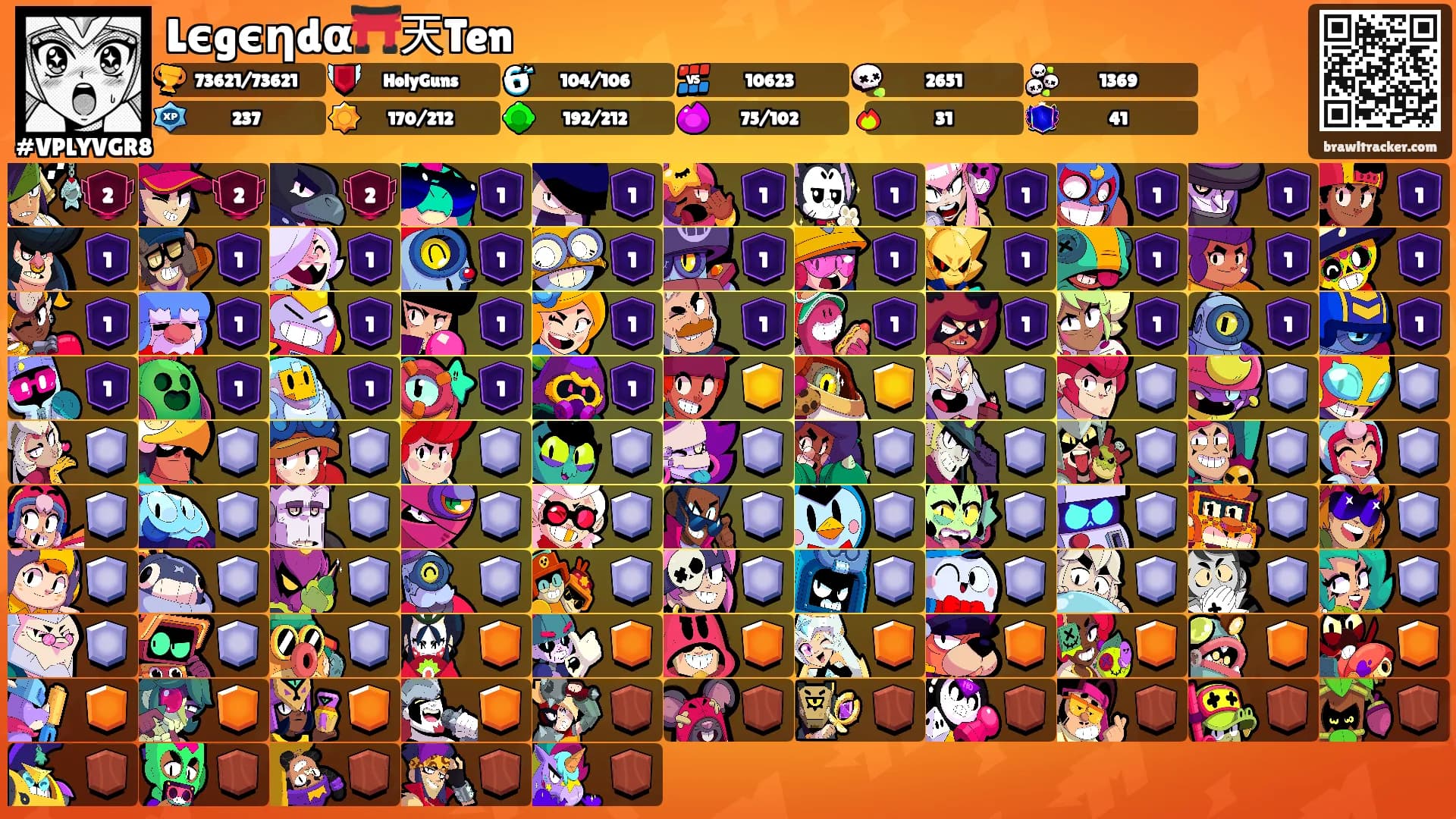 Lєgєηdα⛩️天Ten's Ranks