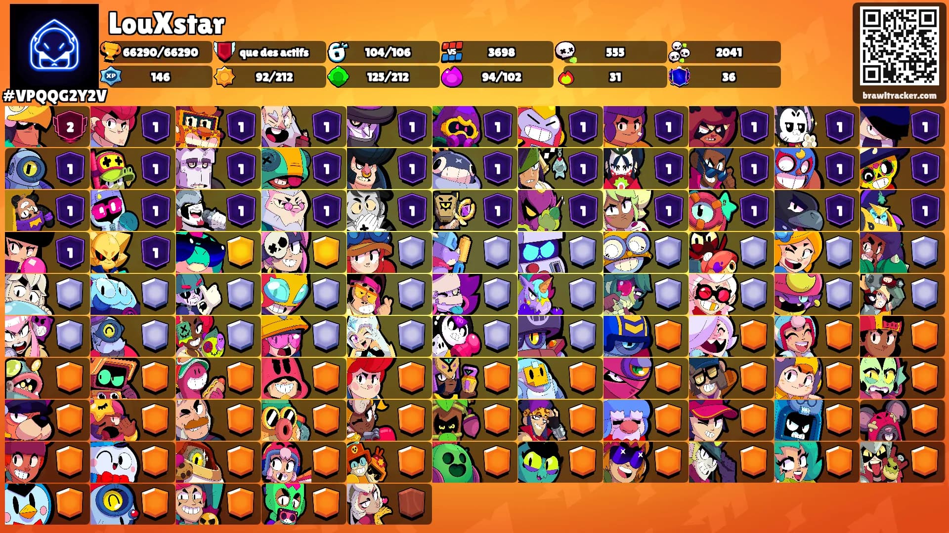 LouXstar's Ranks
