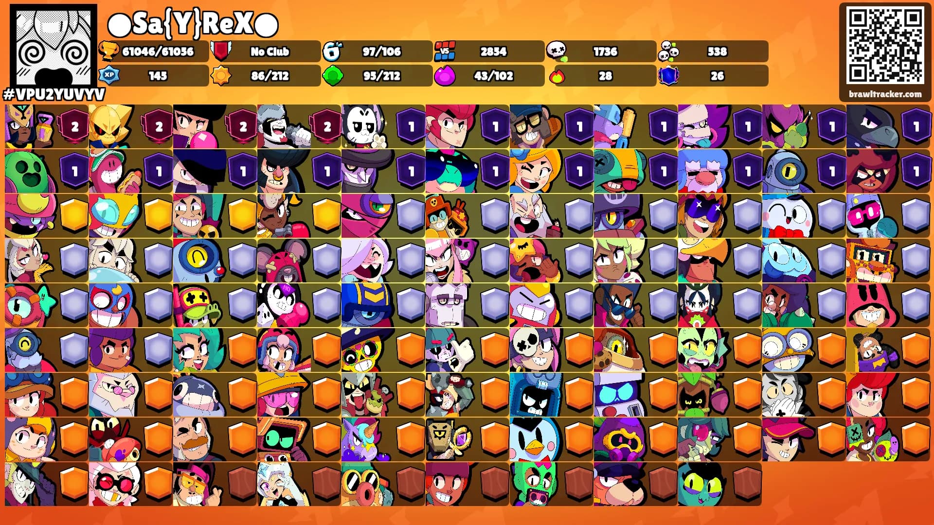 ●Sa{Y}ReX●'s Ranks