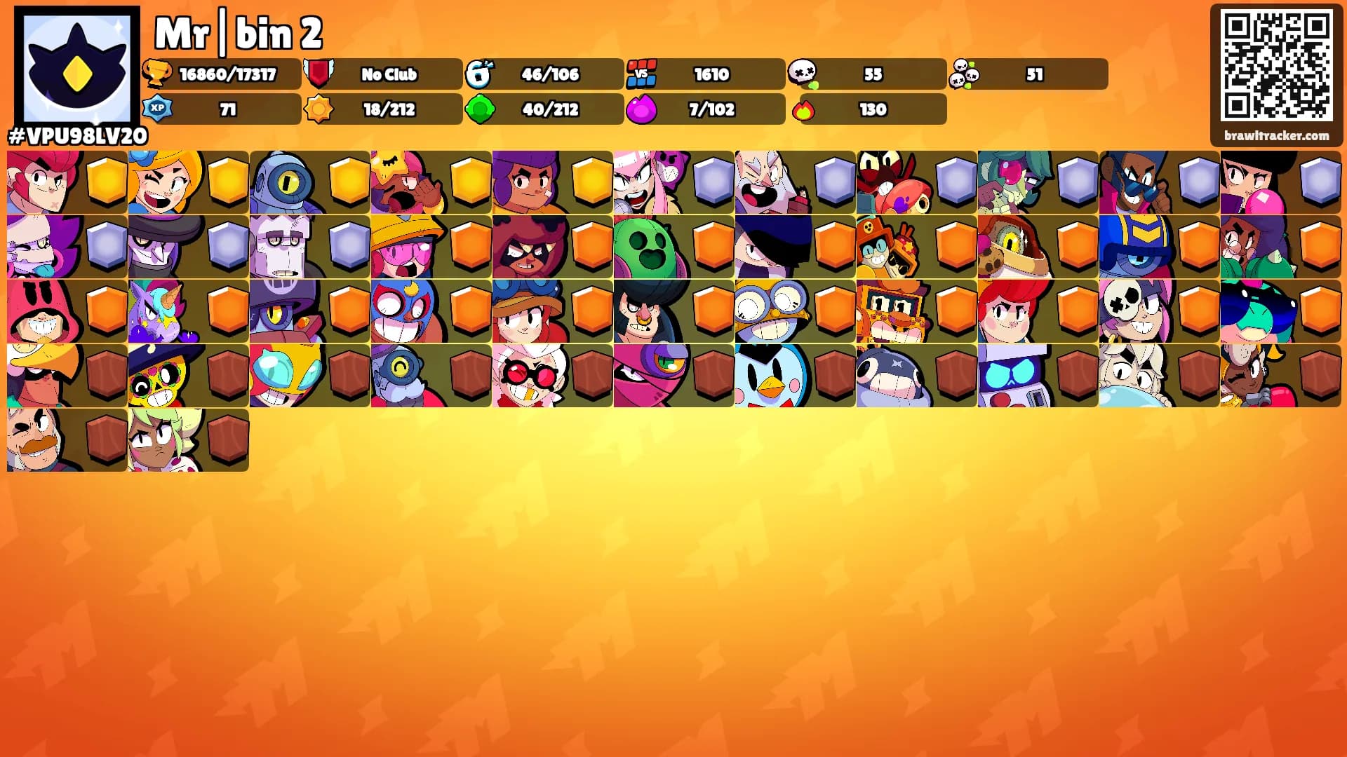 Mr|bin 2's Ranks