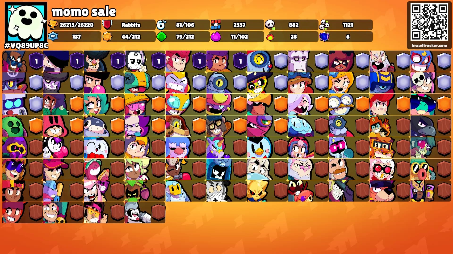momo sale's Ranks