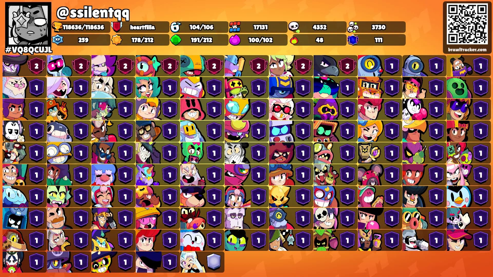 @ssilentqq's Ranks