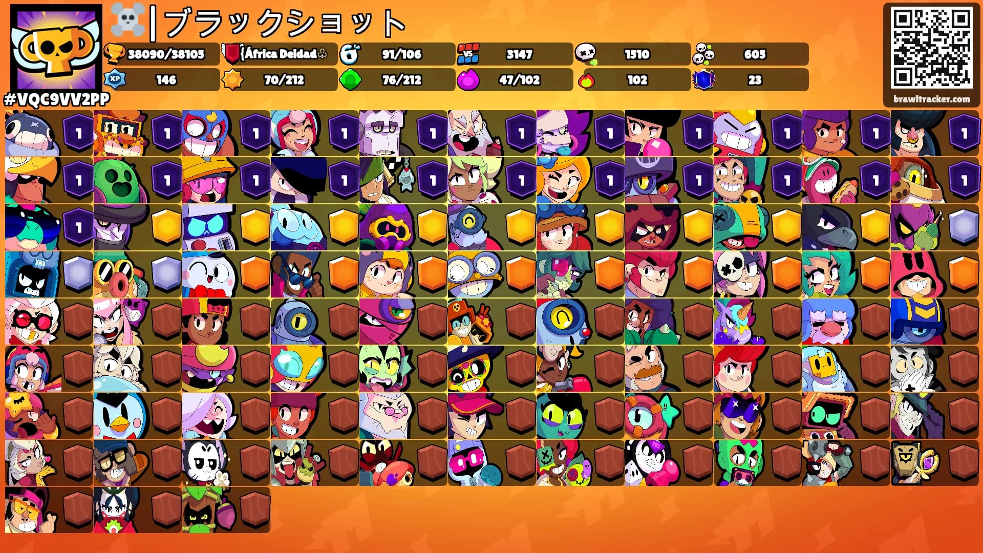 ☠️|ブラックショット's Ranks