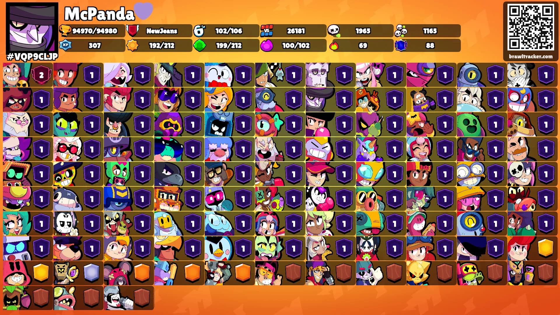 McPanda💜's Ranks