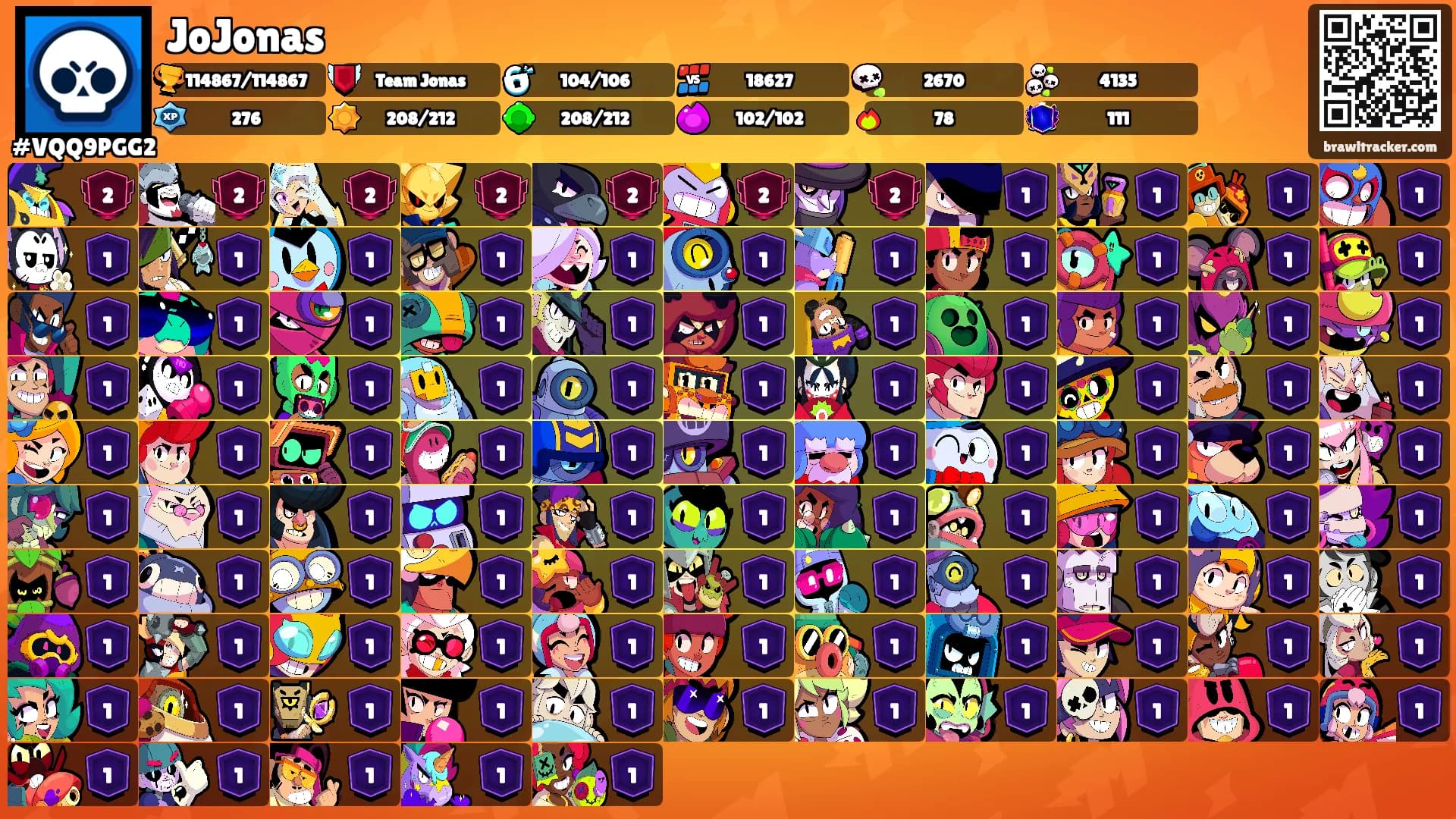 JoJonas's Ranks