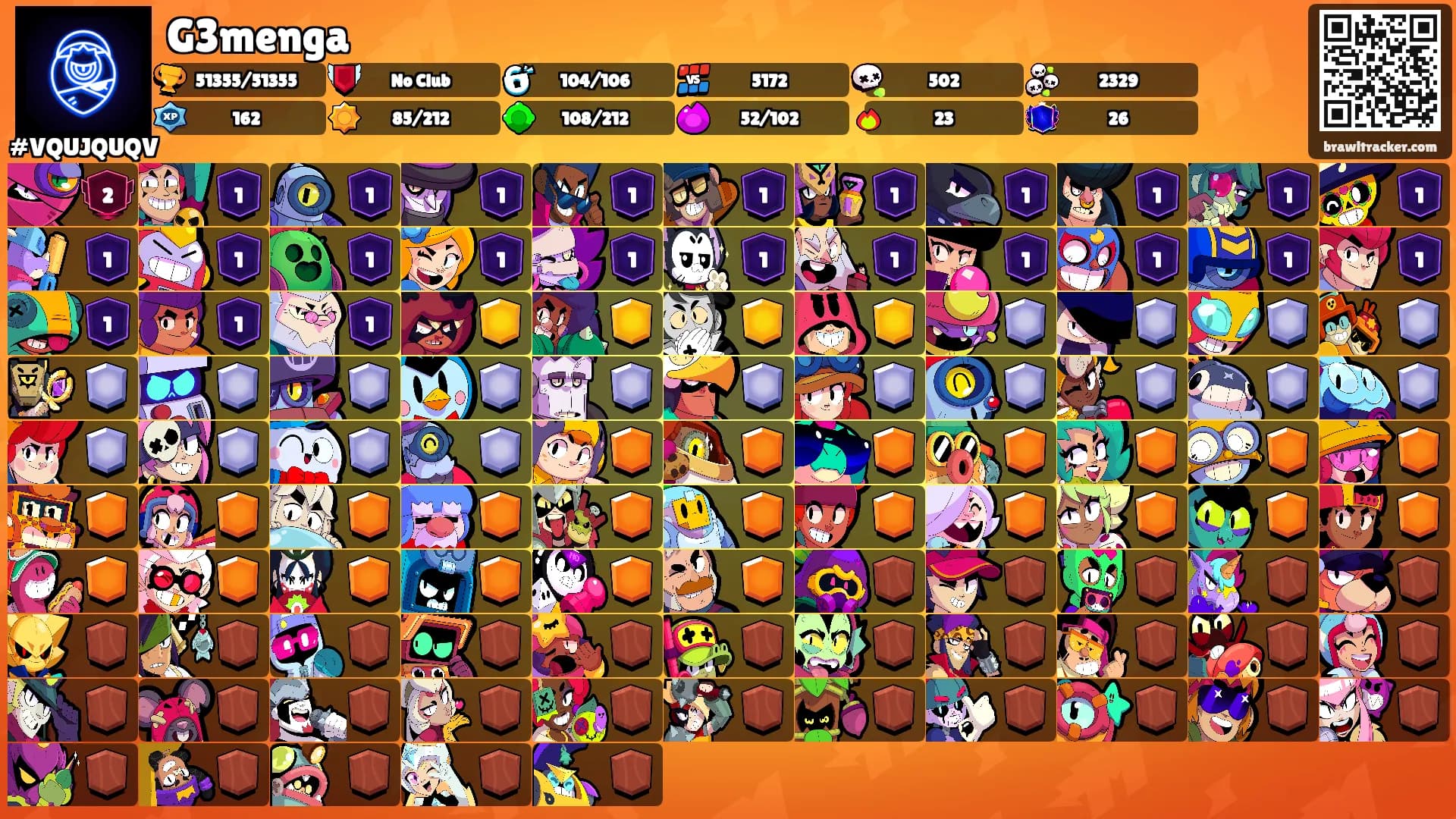 G3menga's Ranks