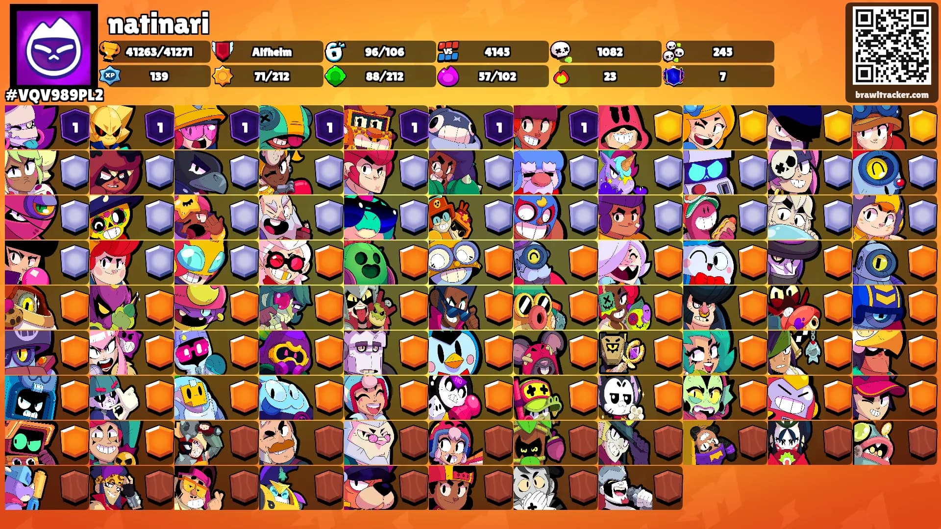 natinari's Ranks