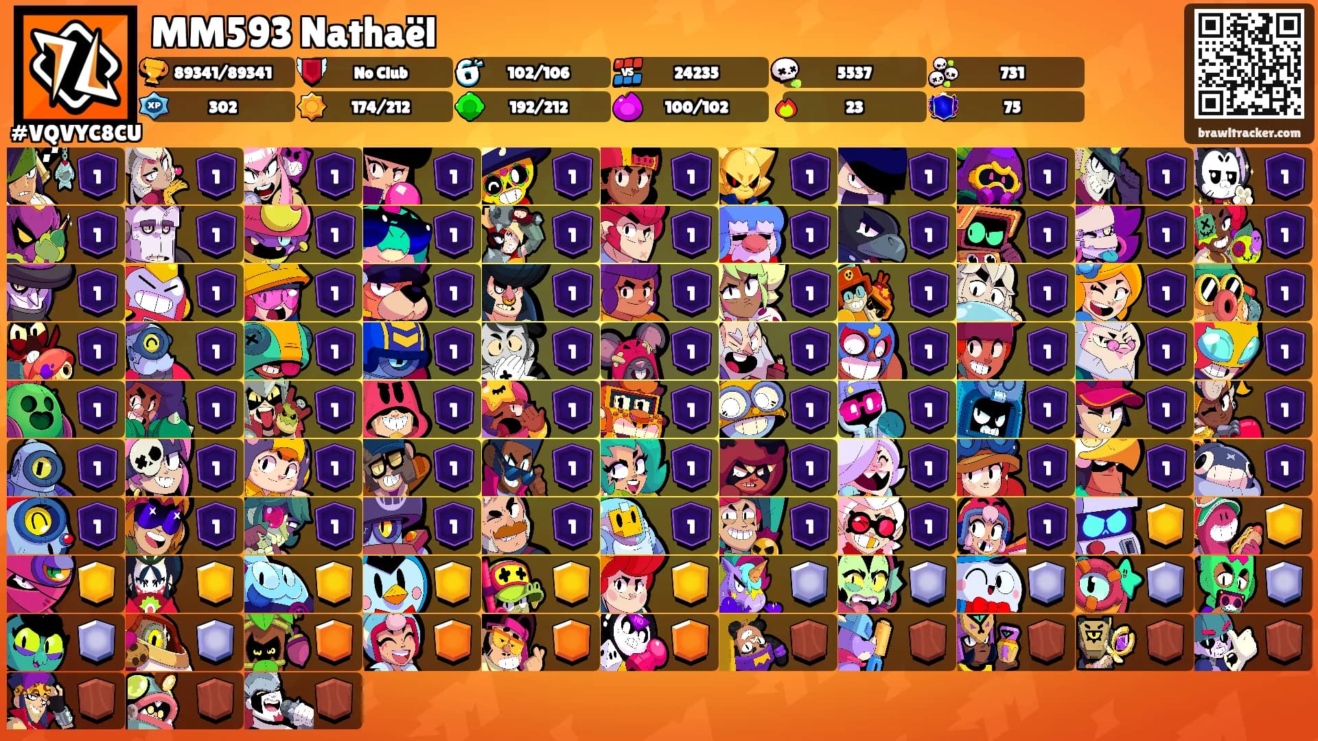 MM593 Nathaël's Ranks