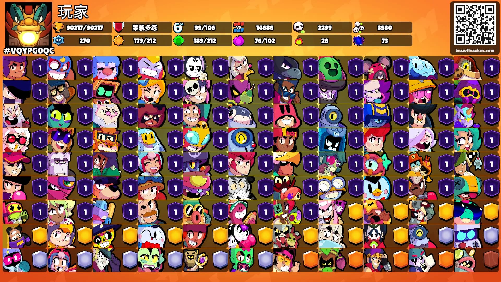 玩家's Ranks