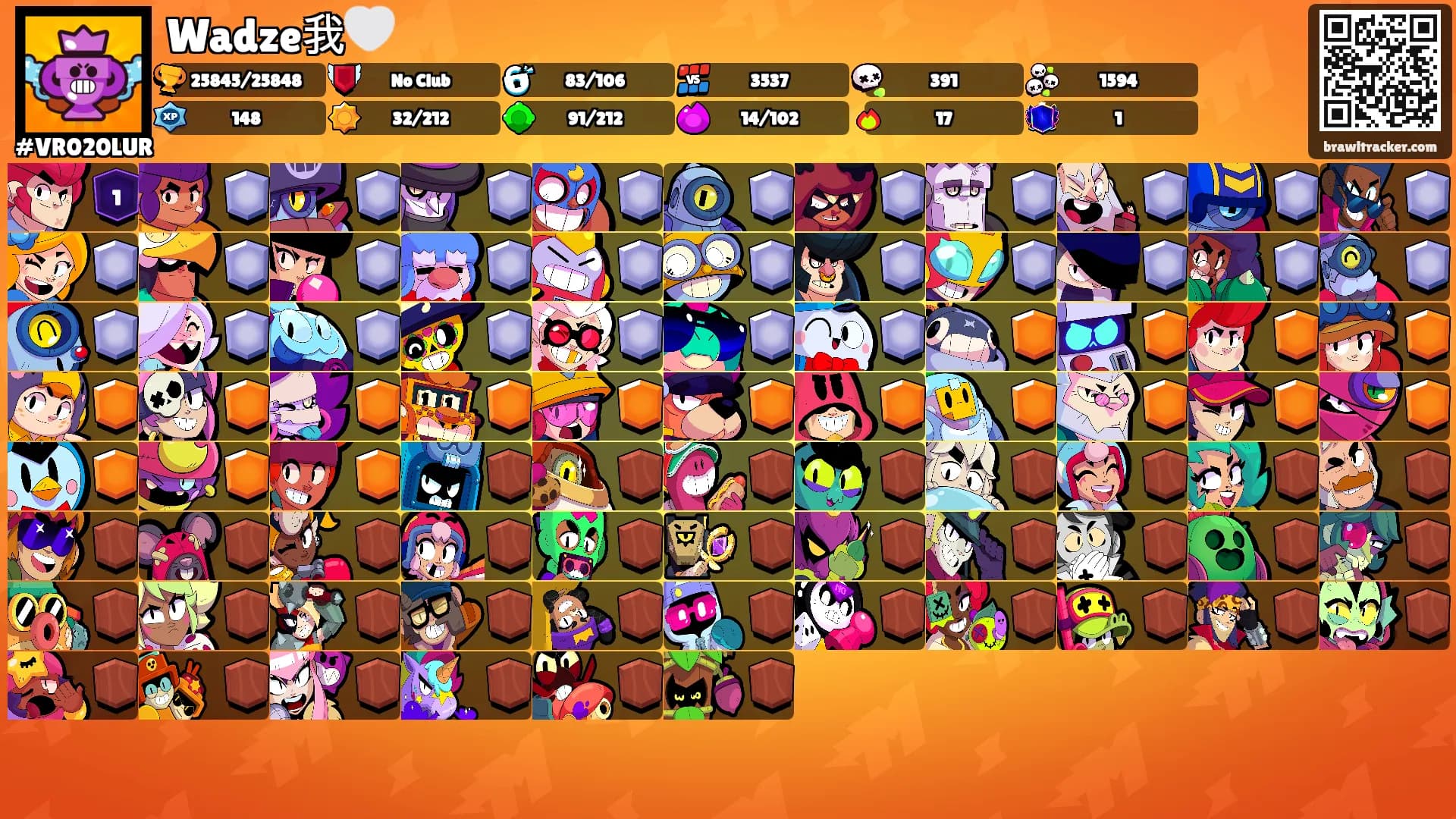 Wadze我🤍's Ranks